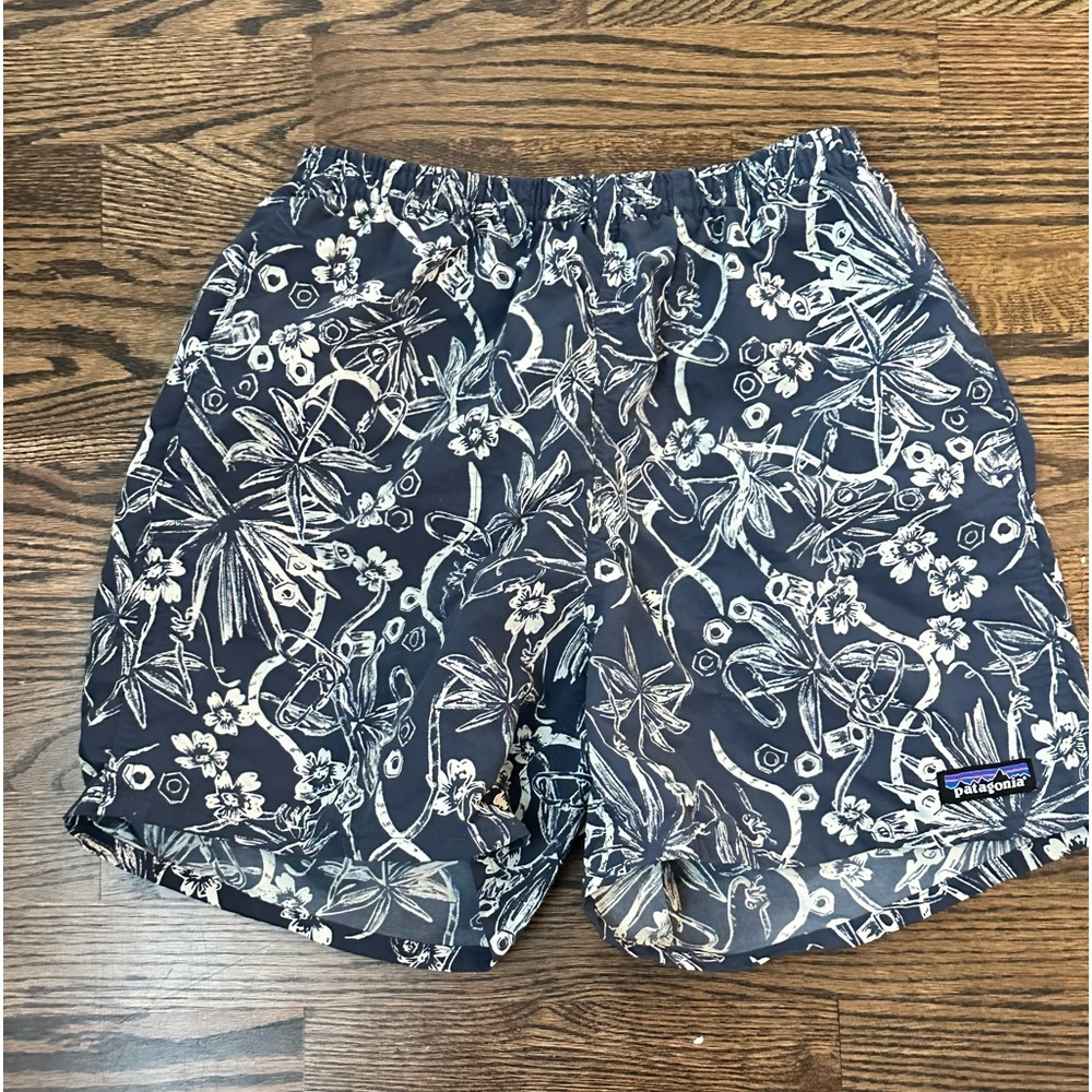 Patagonia swim trunks.